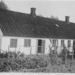 Ejendomsfoto, Bygaden 82, Gamløse Smedje, 1950